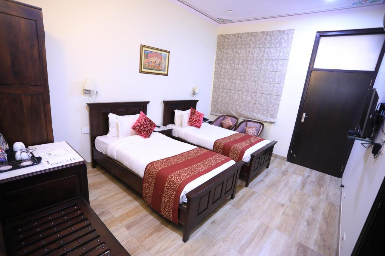 Harnawa Haveli Bed and Breakfast Jaipur Exteriör bild